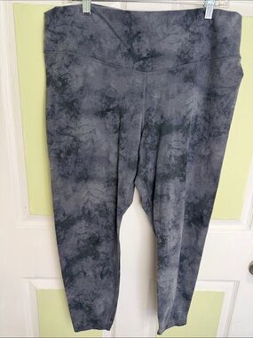 Old Navy Charcoal Gray Tie-Dye Leggings
